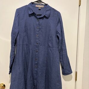 Coldwater Creek Sandpoint Blue Top